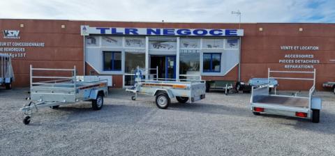 REMORQUE UTILITAIRE GALVA SIMPLE ESSIEU 