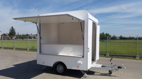 REMORQUE FOOD TRUCK / VENTE AMBULANTE SIMPLE ESSIEU SANS EQUIEPEMENT 250X203X230 REMORQUE FOOD TRUCK / VENTE AMBULANTE SIMPLE ESSIEU SANS EQUIEPEMENT 250X203X230