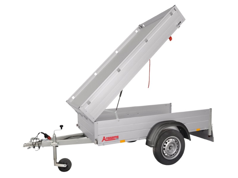 REMORQUE BAGAGERE 1 ESSIEU NON FREINE PTAC 750 KG VERSION HT 201X101X48 CM