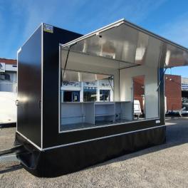 TH420T NOIRE REMORQUE MAGASIN FOOD-TRAILER TH420T NOIRE REMORQUE MAGASIN FOOD-TRAILER