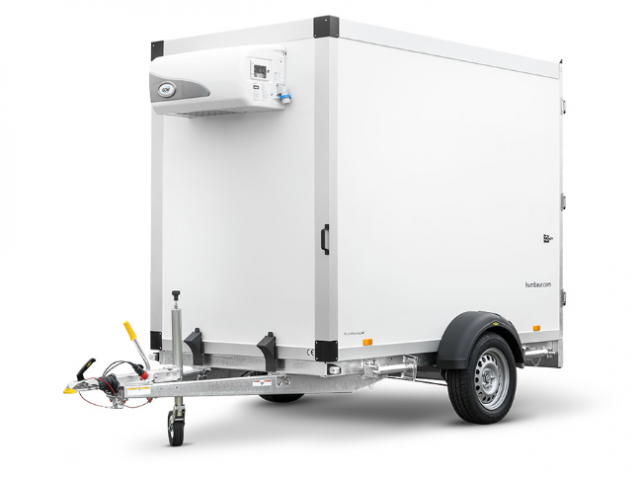 REMORQUE FRIGORIFIQUE 1 ESSIEU FREINE COOL TRAILER DELUXE ROUES EXTERIEURES 