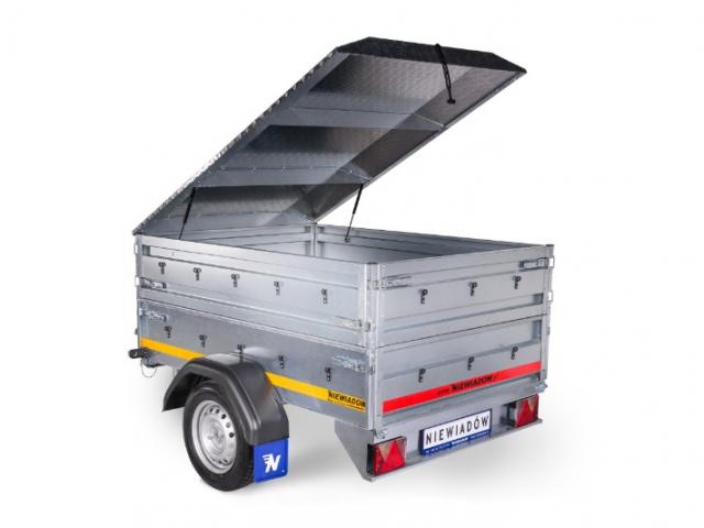 REMORQUE BAGAGERE NWDO 1 ESSIEU NON FREINÉ PTAC 750 KG 211X126X48 CM