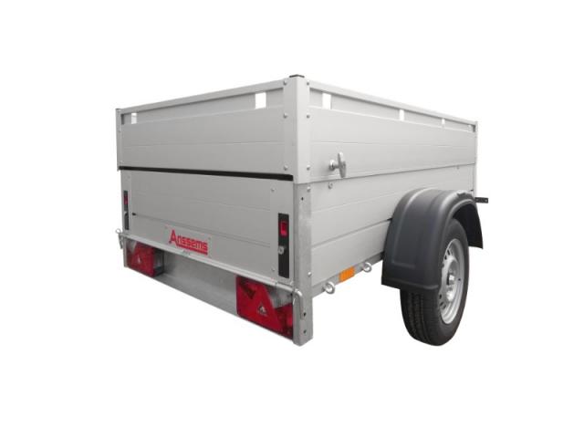 REMORQUE BAGAGERE 1 ESSIEU NON FREINEE PTAC 500 VERSION HT 151X101X48 CM