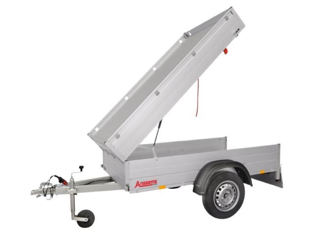 REMORQUE BAGAGERE 1 ESSIEU NON FREINE PTAC 750 KG VERSION HT 201X101X48 CM