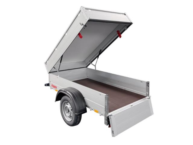 REMORQUE BAGAGERE 1 ESSIEU NON FREINE PTAC 750 KG VERSION HT 201X101X48 CM