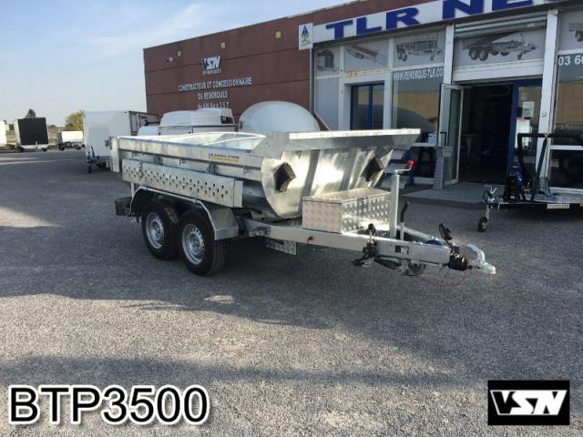 REMORQUE BENNE TP VSN 3500 KG