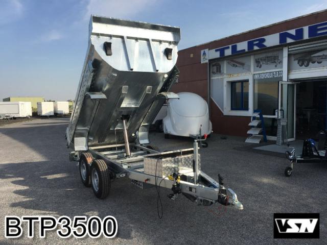 REMORQUE BENNE TP VSN 3500 KG