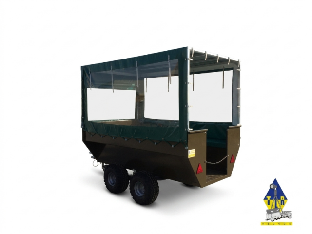 REMORQUE TRANSPORT DE CHASSEURS