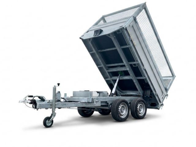 REMORQUE BENNE NWDO 260X150X40 CM PTAC 2700 KG 