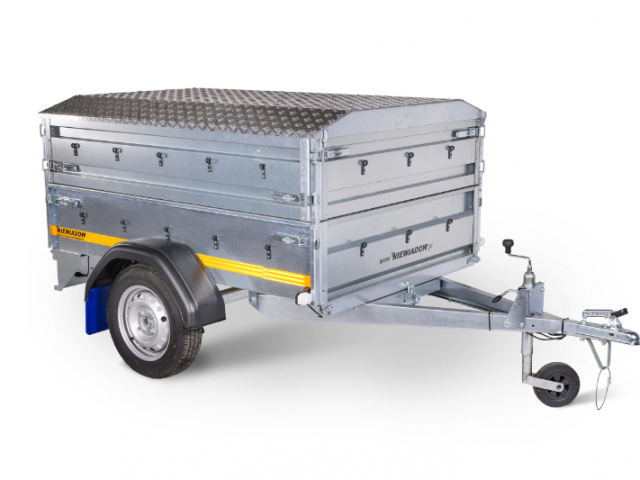 REMORQUE BAGAGERE NWDO 1 ESSIEU NON FREINÉ PTAC 750 KG 211X126X48 CM