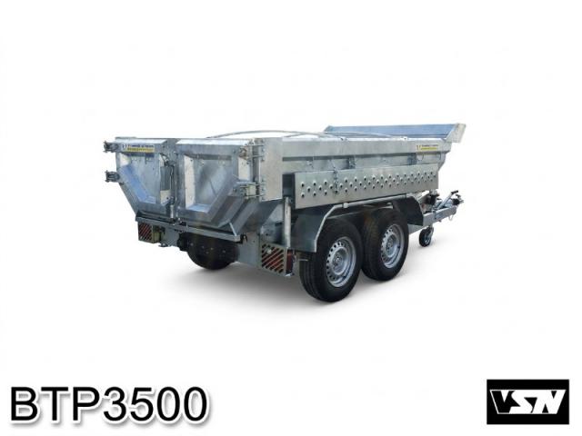REMORQUE BENNE TP VSN 3500 KG