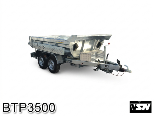 REMORQUE BENNE TP VSN 3500 KG
