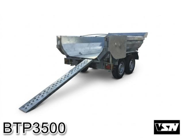 REMORQUE BENNE TP VSN 3500 KG