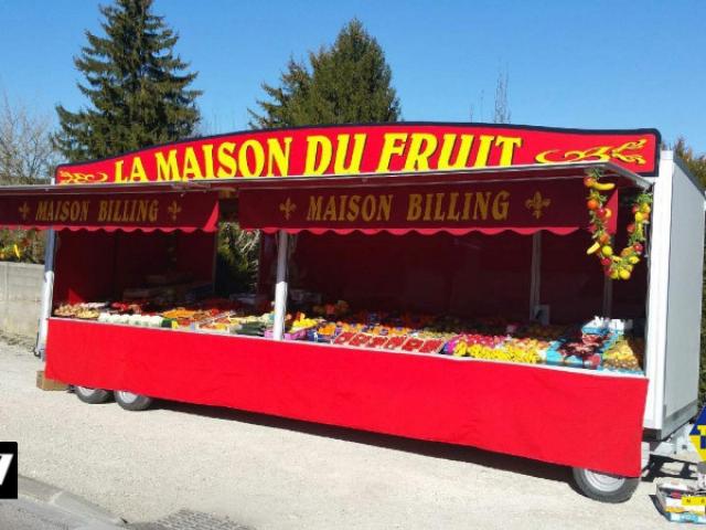 REMORQUE MAGASIN MARAICHER DOLLY  FOOD-TRAILER 3500KG 