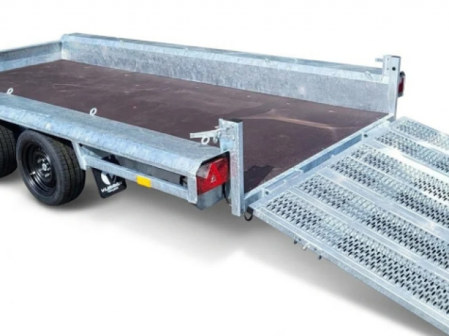 REMORQUE PORTE-ENGIN VLEMMIX 400X180 CM PTAC 3500 KG