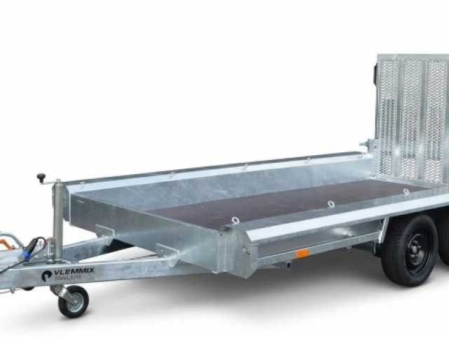 REMORQUE PORTE-ENGIN VLEMMIX 400X180 CM PTAC 3500 KG
