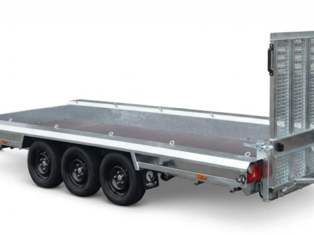 REMORQUE PORTE-ENGIN VLEMMIX 480X180 CM PTAC 3500 KG