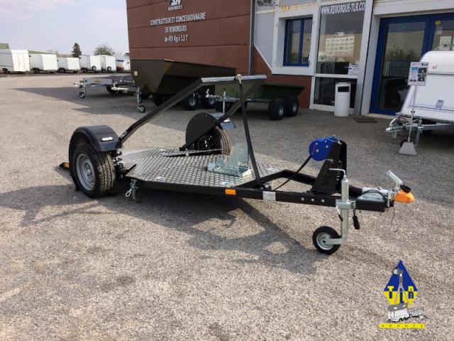  VSN ENDURO PORTE MOTO ABAISSABLE  750KG 260X125 CM