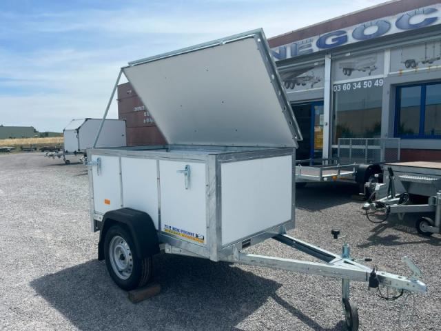 BAGAGERE GALVA BOIS VDM BLANCHE