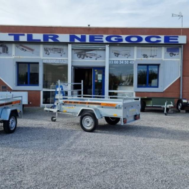 REMORQUE UTILITAIRE GALVA SIMPLE ESSIEU 