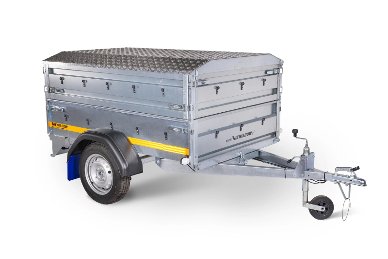 REMORQUE BAGAGERE NWDO 1 ESSIEU NON FREINÉ PTAC 750 KG 211X126X48 CM