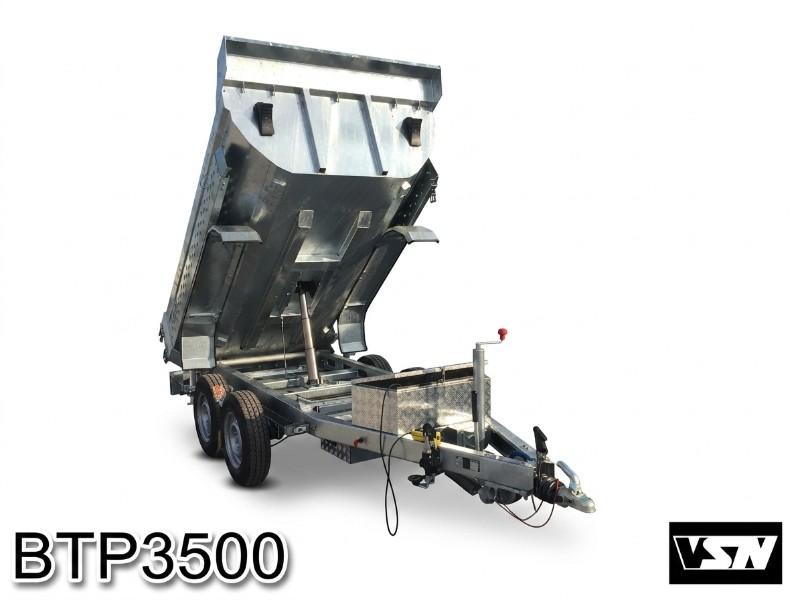REMORQUE BENNE TP VSN 3500 KG