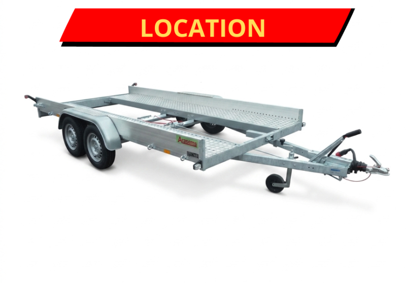 LOCATION REMORQUE PORTE VOITURE AMT ECO
